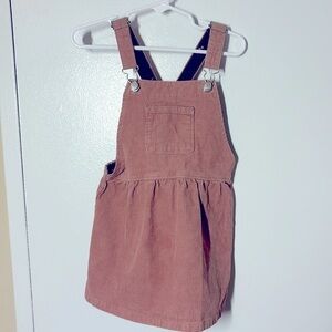 Zara,  Corduroy overall dress size 3/4toddler